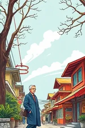 《山神的账本》山道石阶封面